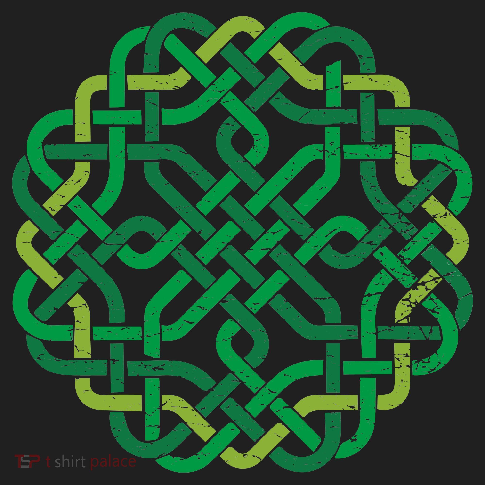Celtic Knot Gaelic Knotwork St Patrick's Day Women's Sweatshirt