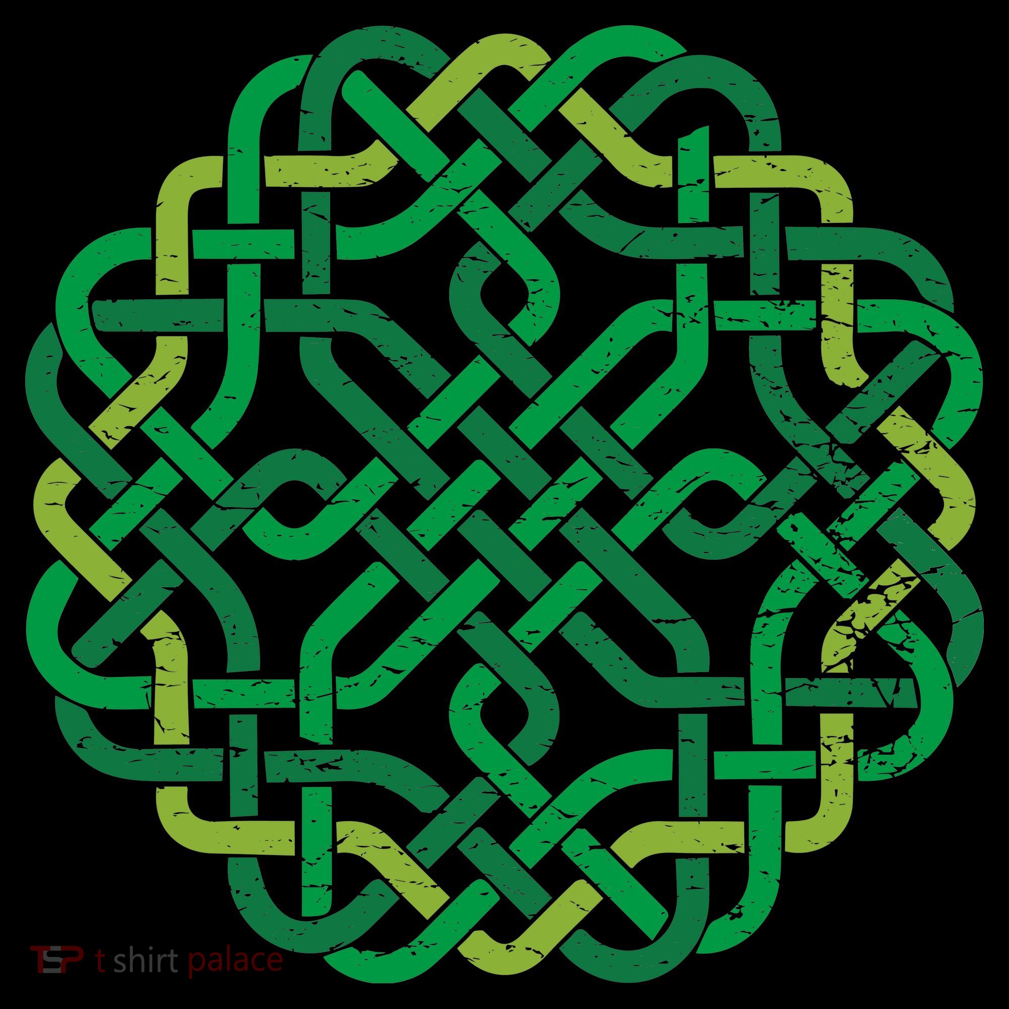 Celtic Knot Gaelic Knotwork St Patrick's Day Hoodie