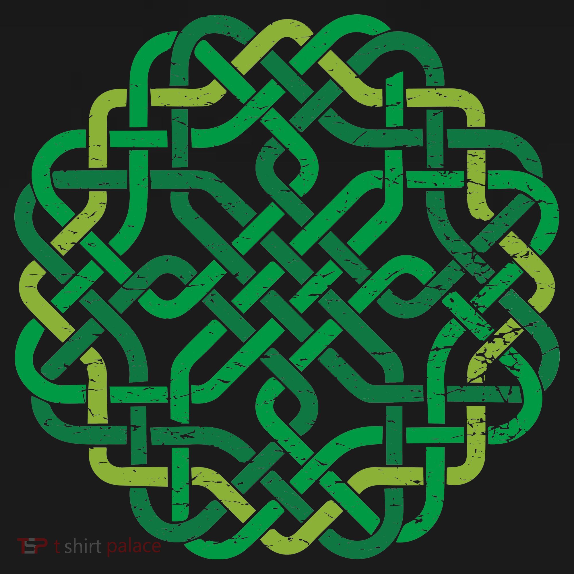Celtic Knot Gaelic Knotwork St Patrick's Day Sweatshirt