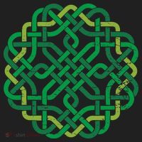 Celtic Knot Gaelic Knotwork St Patrick's Day Beanie thumb 2