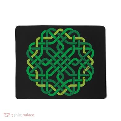 Celtic Knot Gaelic Knotwork St Patrick's Day Mousepad