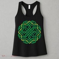 Celtic Knot Gaelic Knotwork St Patrick's Day Women's Tank Top thumb 3