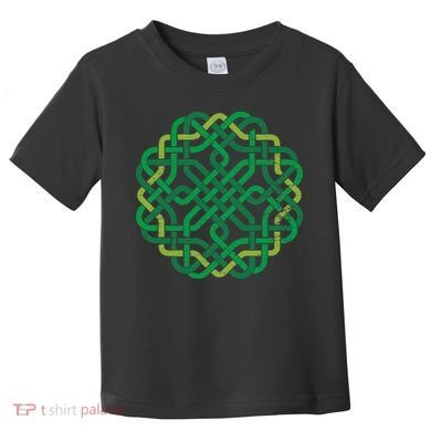 Celtic Knot Gaelic Knotwork St Patrick's Day Toddler T-Shirt
