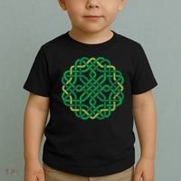 Celtic Knot Gaelic Knotwork St Patrick's Day Toddler T-Shirt thumb 2
