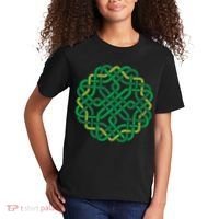 Celtic Knot Gaelic Knotwork St Patrick's Day Kids T-Shirt thumb 2