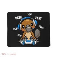 Cute Kawaii Gamer Platypus Lover Mousepad thumb 0