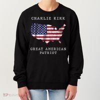 Charlie Kirk Great American Patriot Women's Sweatshirt thumb 0
