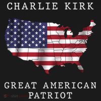 Charlie Kirk Great American Patriot Long Sleeve Shirt thumb 2