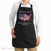 Charlie Kirk Great American Patriot Apron thumb 2