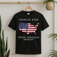 Charlie Kirk Great American Patriot T-Shirt thumb 2