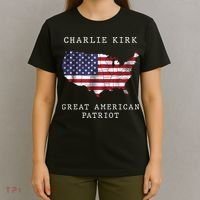 Charlie Kirk Great American Patriot T-Shirt thumb 4