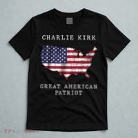 Charlie Kirk Great American Patriot T-Shirt thumb 5