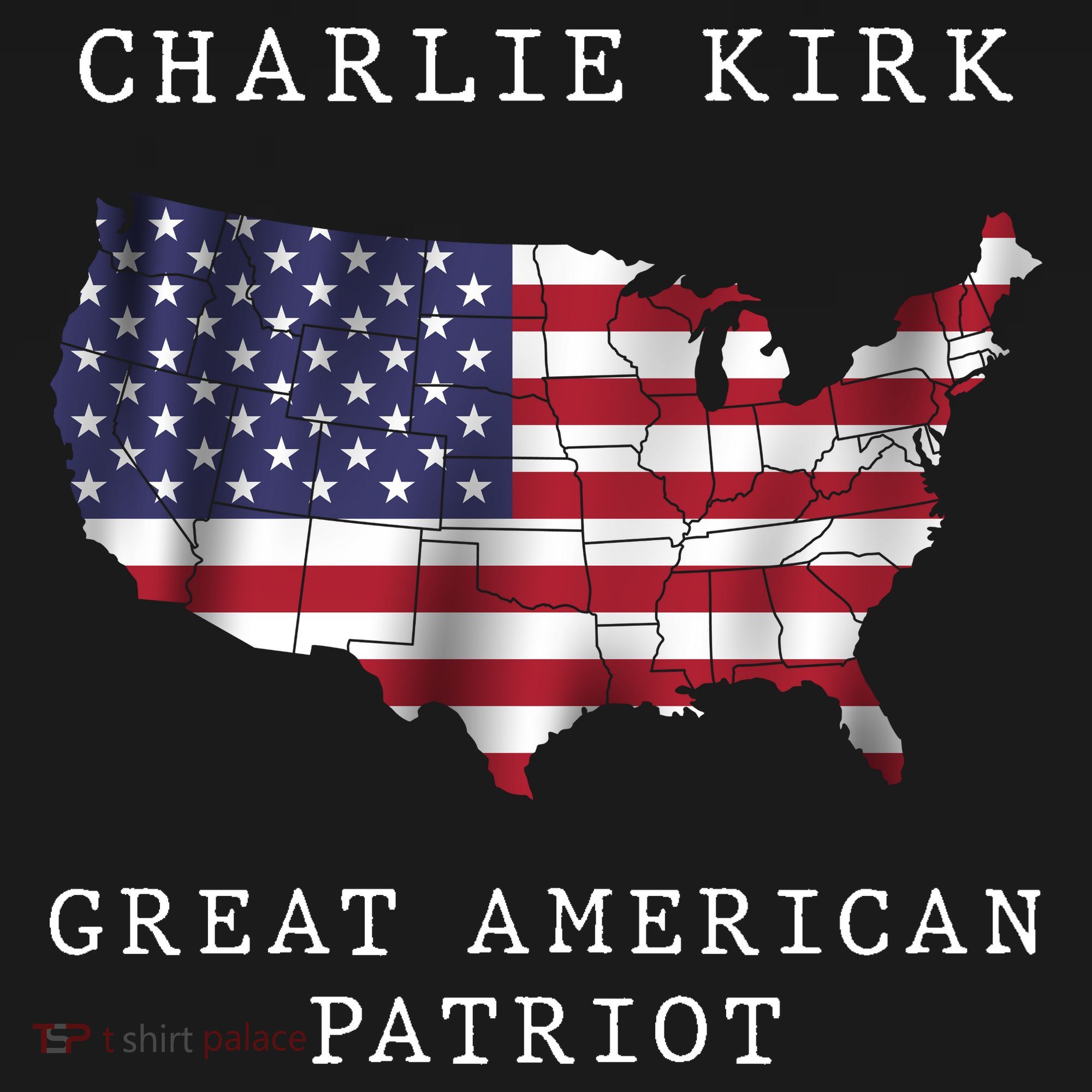 Charlie Kirk Great American Patriot Women's Hoodie