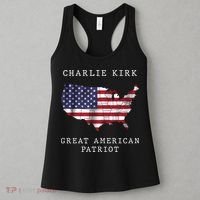 Charlie Kirk Great American Patriot Women's Tank Top thumb 3