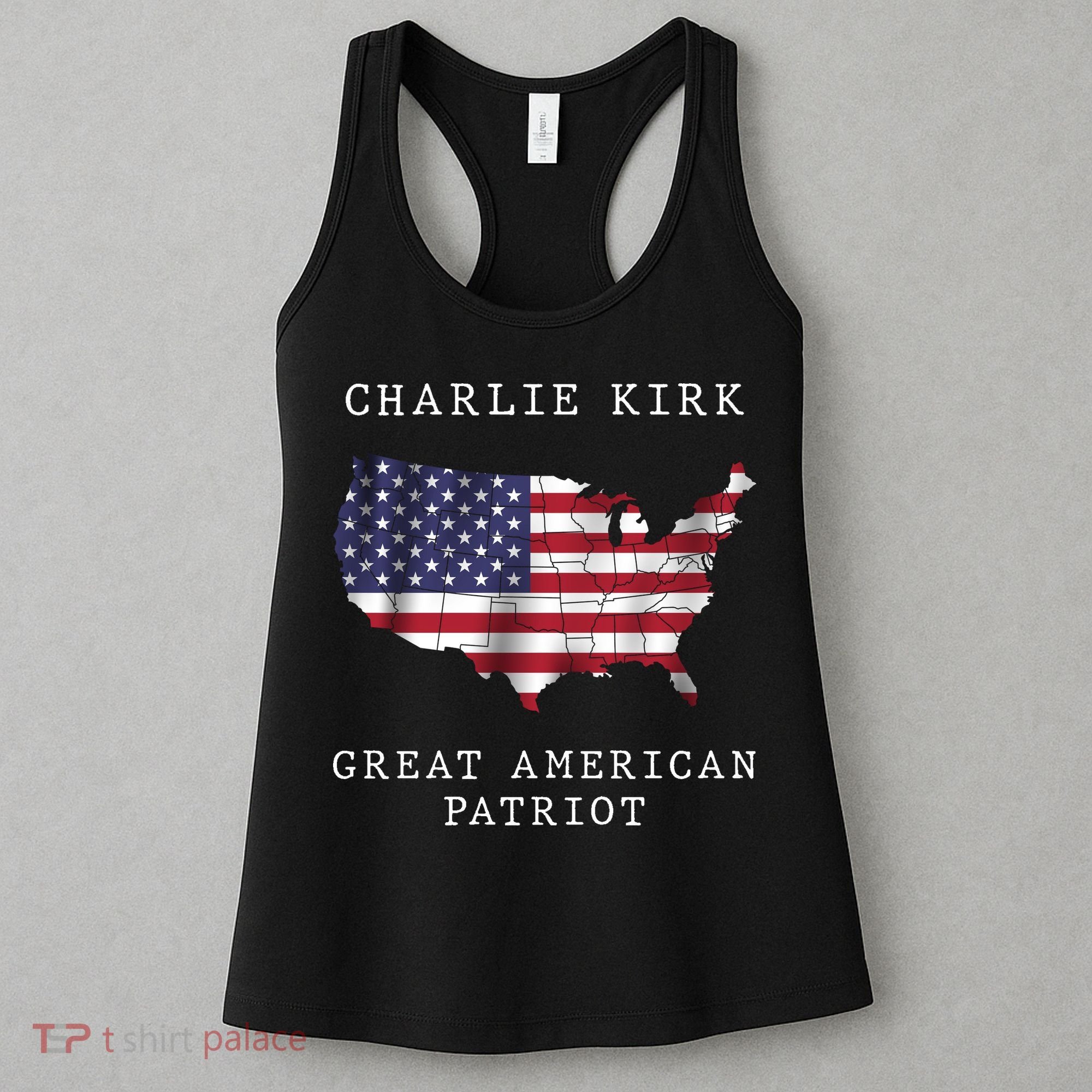 Charlie Kirk Great American Patriot Women's Tank Top
