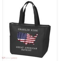 Charlie Kirk Great American Patriot Tote Bag thumb 3
