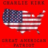 Charlie Kirk Great American Patriot Santa Hat thumb 1