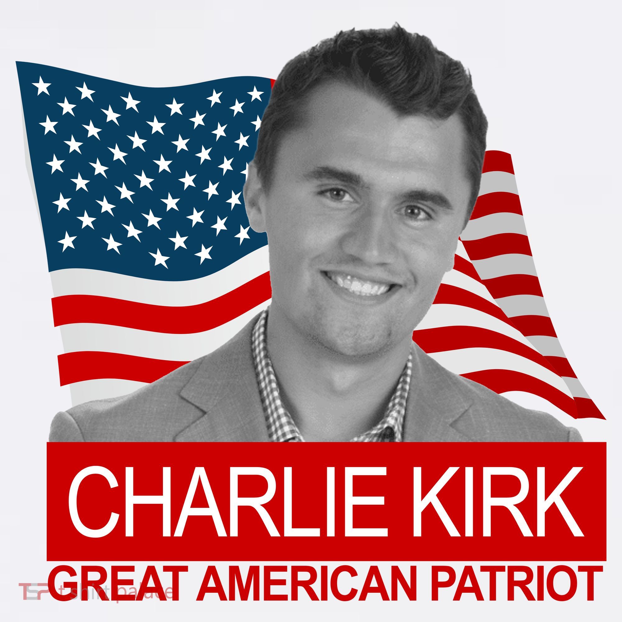 Charlie Kirk Great American Patriot USA Tribute Long Sleeve Shirt
