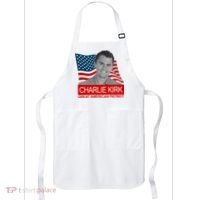 Charlie Kirk Great American Patriot USA Tribute Apron thumb 0