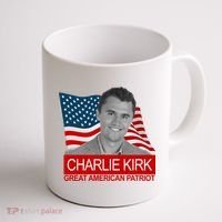 Charlie Kirk Great American Patriot USA Tribute Coffee Mug thumb 1