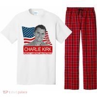 Charlie Kirk Great American Patriot USA Tribute Pajama Set thumb 0