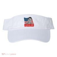 Charlie Kirk Great American Patriot USA Tribute Visor thumb 0