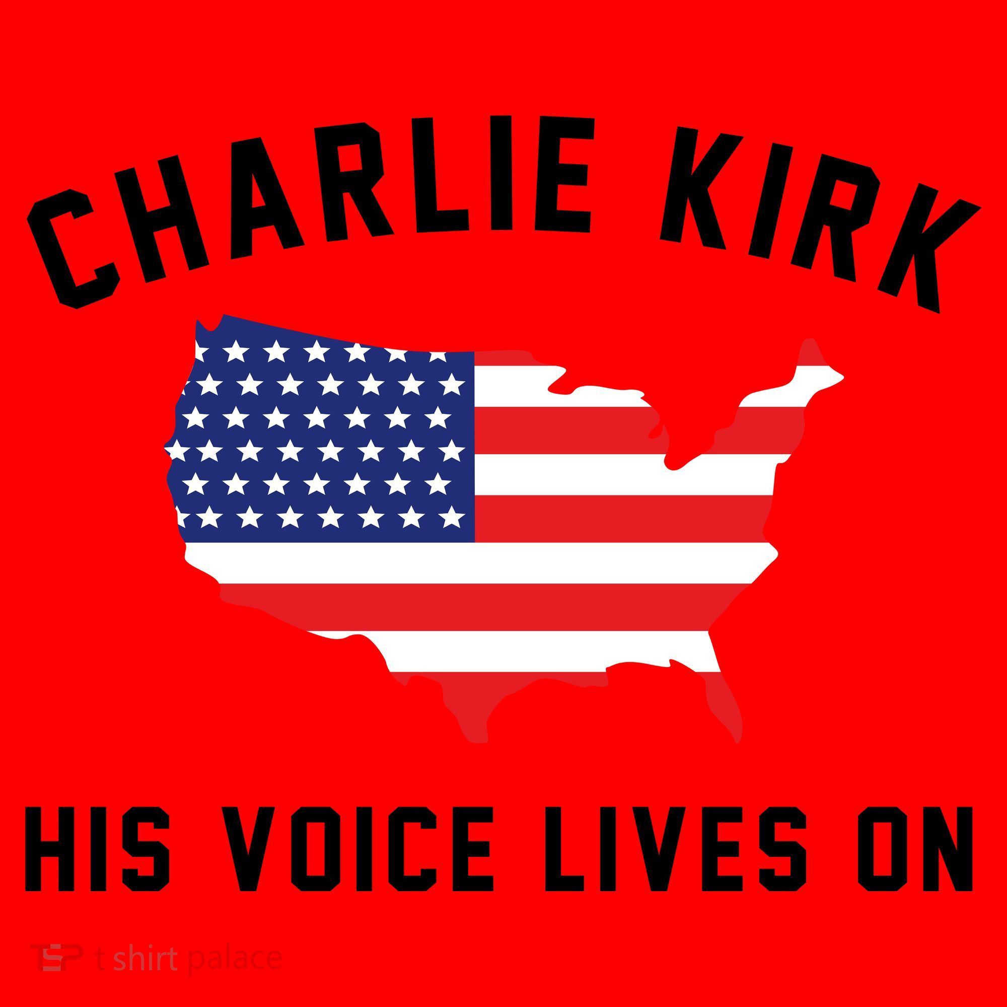 Charlie Kirk His Voice Lives On Santa Hat
