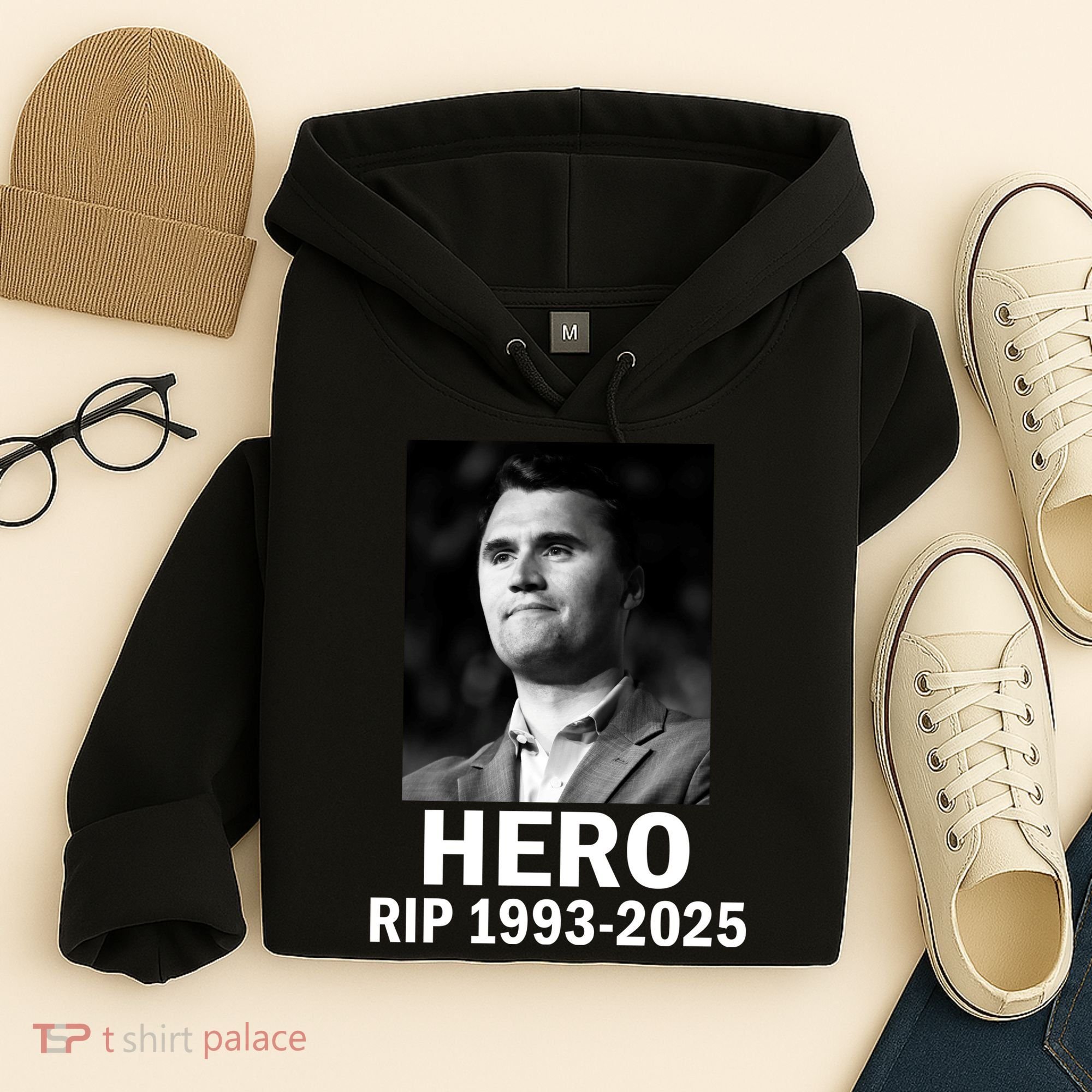 Charlie Kirk Is My Hero RIP 1993-2025 Hoodie