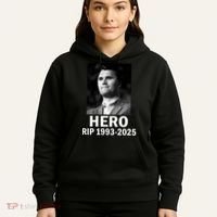 Charlie Kirk Is My Hero RIP 1993-2025 Hoodie thumb 5