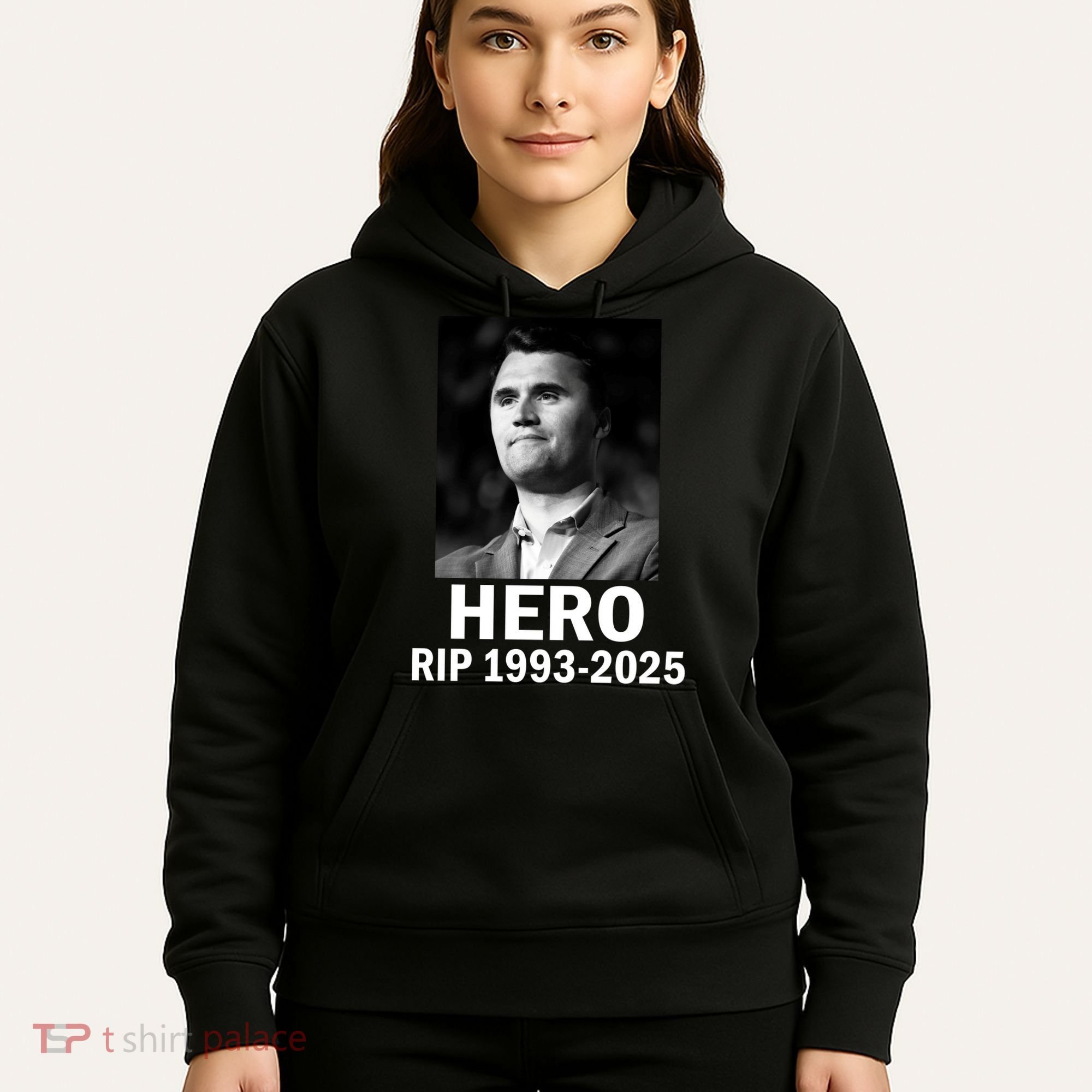 Charlie Kirk Is My Hero RIP 1993-2025 Hoodie