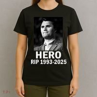 Charlie Kirk Is My Hero RIP 1993-2025 T-Shirt thumb 4