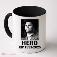 Charlie Kirk Is My Hero RIP 1993-2025 Coffee Mug thumb 0