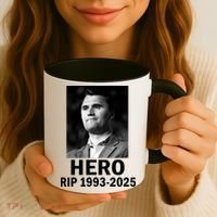Charlie Kirk Is My Hero RIP 1993-2025 Coffee Mug thumb 3