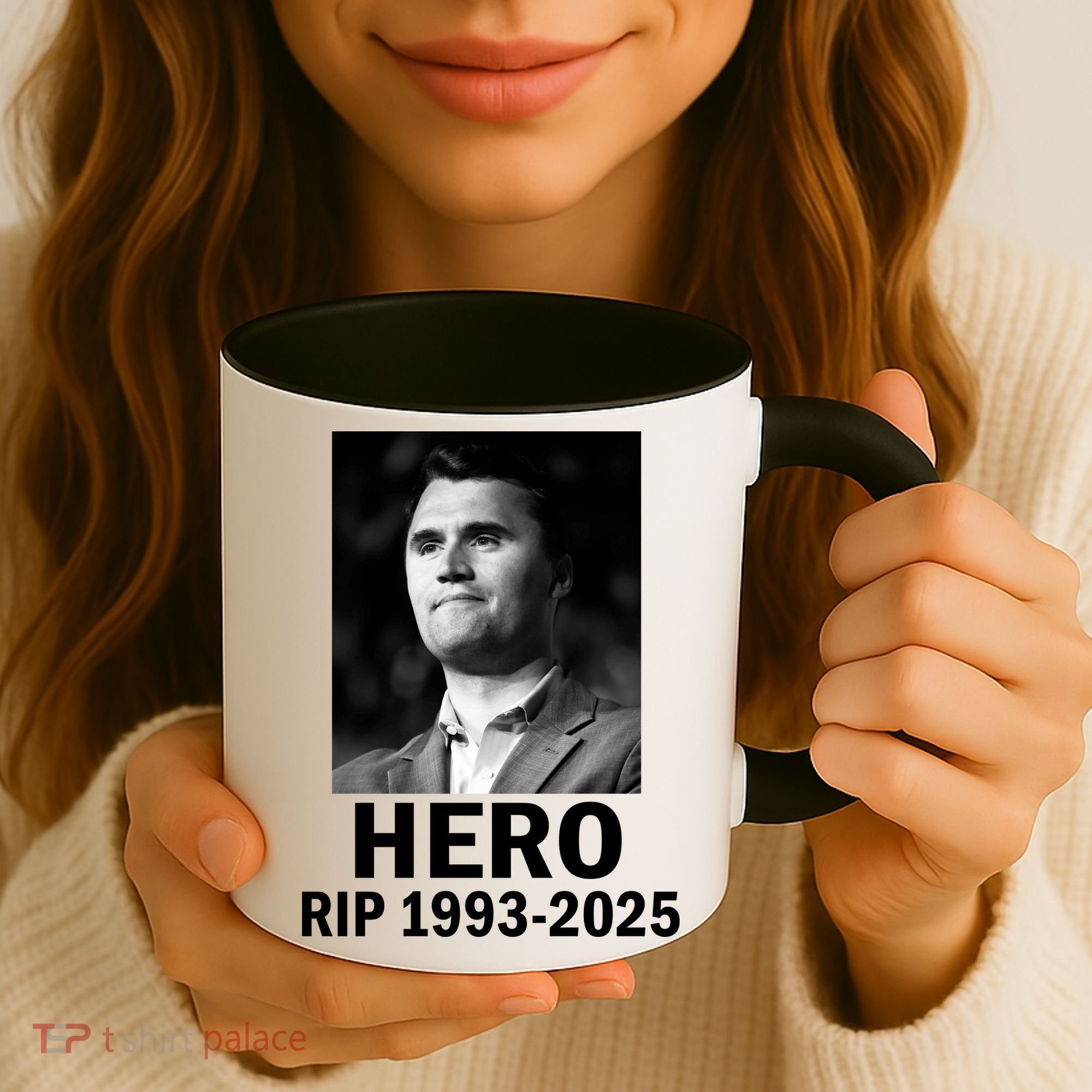 Charlie Kirk Is My Hero RIP 1993-2025 Coffee Mug