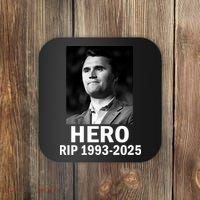 Charlie Kirk Is My Hero RIP 1993-2025 Coaster thumb 0