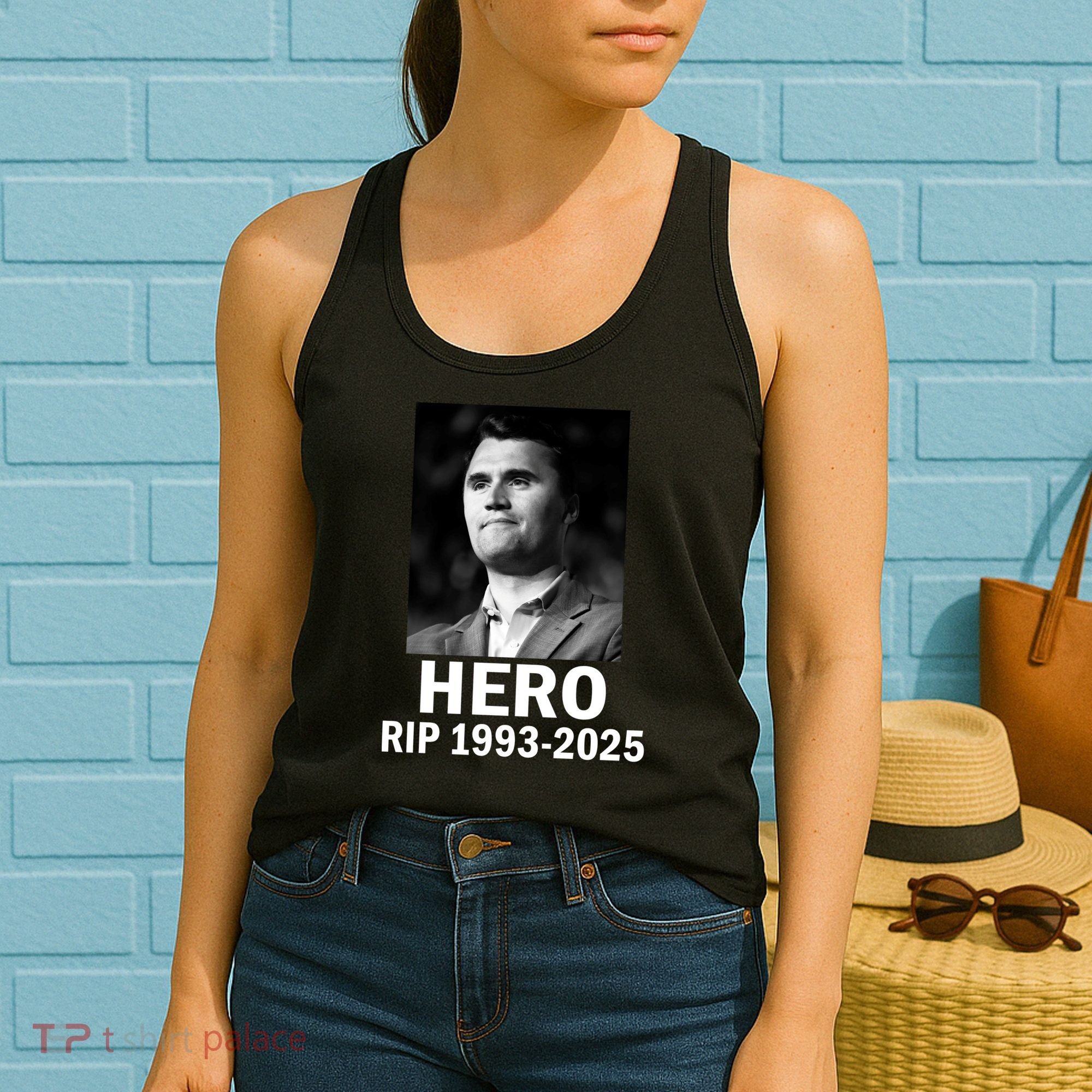 Charlie Kirk Is My Hero RIP 1993-2025 Women's Tank Top
