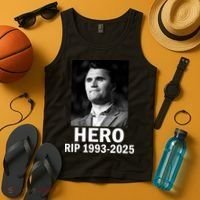 Charlie Kirk Is My Hero RIP 1993-2025 Tank Top thumb 4
