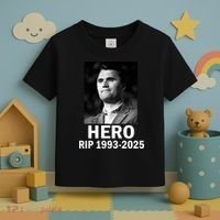 Charlie Kirk Is My Hero RIP 1993-2025 Toddler T-Shirt thumb 3