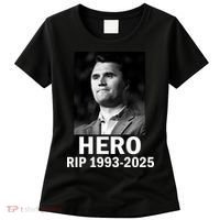 Charlie Kirk Is My Hero RIP 1993-2025 Women's T-Shirt thumb 0