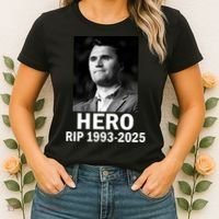 Charlie Kirk Is My Hero RIP 1993-2025 Women's T-Shirt thumb 2