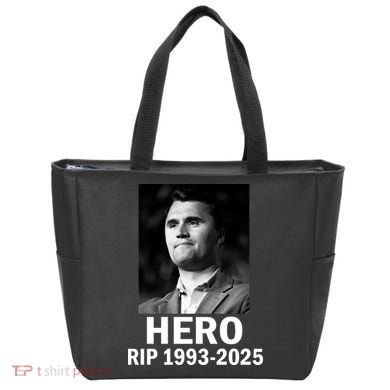 Charlie Kirk Is My Hero RIP 1993-2025 Tote Bag