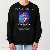 Charlie Kirk In Loving Memory Rest In Peace Women's Sweatshirt thumb 0