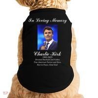 Charlie Kirk In Loving Memory Rest In Peace Doggie Tank thumb 0