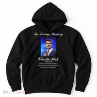 Charlie Kirk In Loving Memory Rest In Peace Hoodie thumb 0