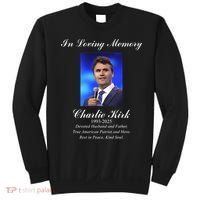 Charlie Kirk In Loving Memory Rest In Peace Sweatshirt thumb 0