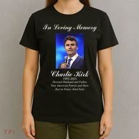 Charlie Kirk In Loving Memory Rest In Peace T-Shirt thumb 4
