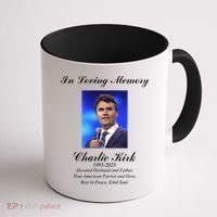 Charlie Kirk In Loving Memory Rest In Peace Coffee Mug thumb 1