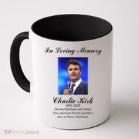 Charlie Kirk In Loving Memory Rest In Peace Coffee Mug thumb 0