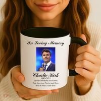 Charlie Kirk In Loving Memory Rest In Peace Coffee Mug thumb 3