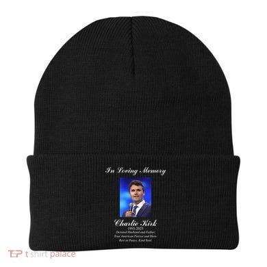 Charlie Kirk In Loving Memory Rest In Peace Beanie